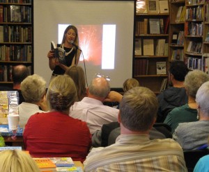 Wendy Hinman doing a presentation Wendy Hinman doing a presentation