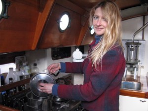 Wendy-Cooking-Aboard